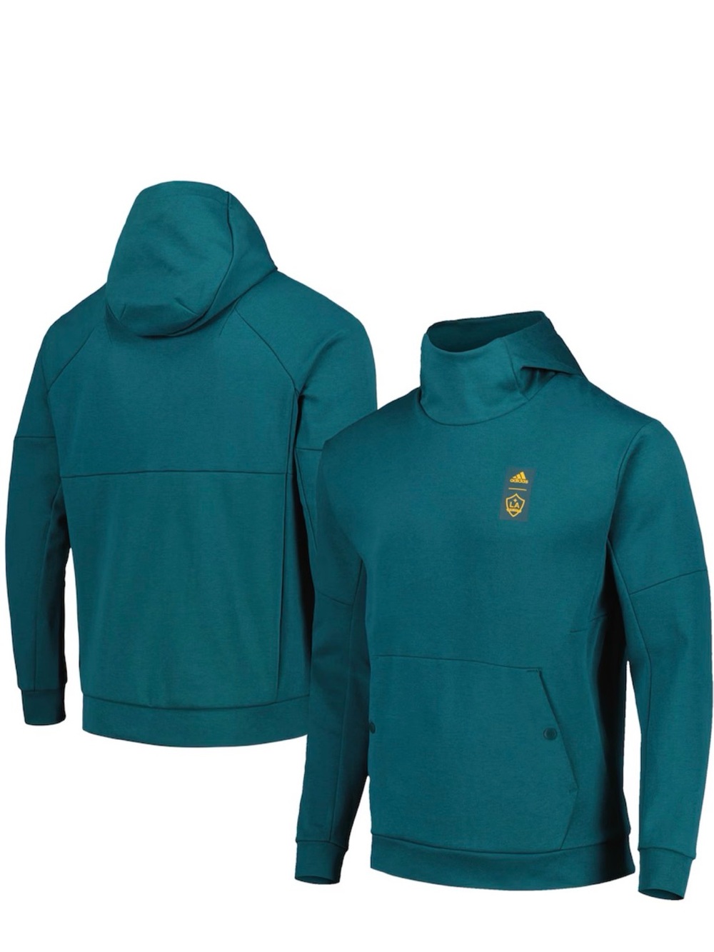adidas Teal Pullover Hoodie with LA Crest